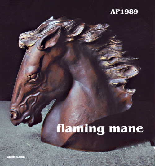 Flaming_Mane_Horse_Sculpture