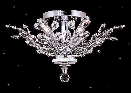 Close to Ceiling Crystal basket